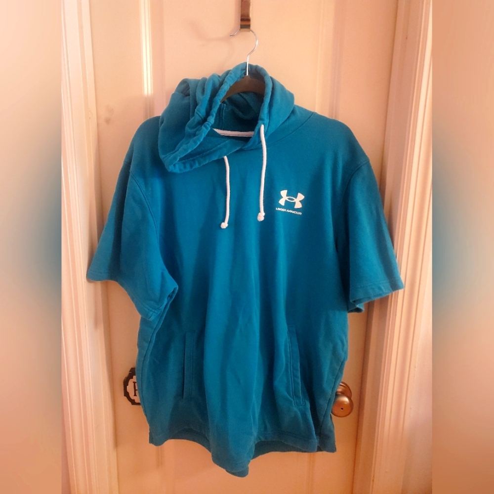 Men's UA Rival Terry Short Sleeve Hoodie